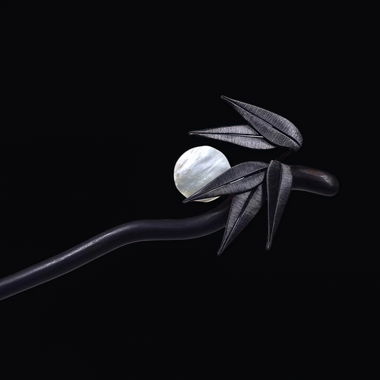 Handmade Intangible Cultural Heritage Wrapped Silk Hair Stick